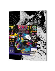 Splat Planet tapyba pagal skaičius, RYŠKI KATYTĖ 30x40 cm