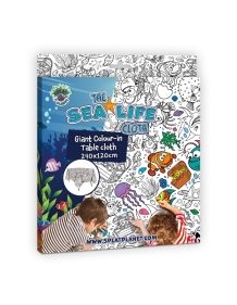 Splat Planet spalvinimo staltiesė, Jūra