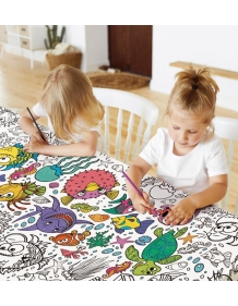 Splat Planet spalvinimo staltiesė, Jūra