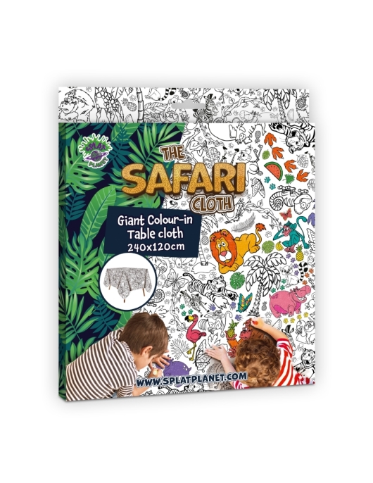 Splat Planet spalvinimo staltiesė, Safari