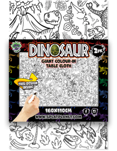 Splat Planet spalvinimo staltiesės, Dinozauras 2 vnt.