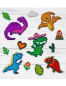 Splat Planet lyginimo karoliukai, Dinozaurai Splat Planet lyginimo karoliukai, Dinozaurai