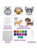 Splat Planet lyginimo karoliukai, Šuniukai