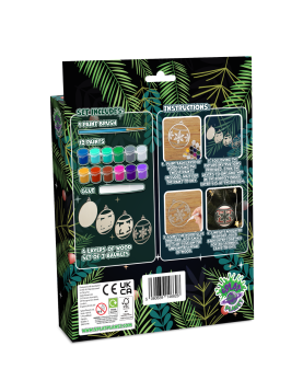 Splat Planet 3D medinis paveikslas, Kalėdiniai žaisliukai