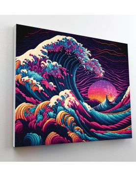 Splat Planet deimantinė dėlionė DIDŽIOJI BANGA 30x40 cm