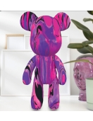 Splat Planet kūrybinis rinkinys Marble Bear, rožinis