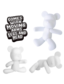 Splat Planet kūrybinis rinkinys Marble Bear, rožinis