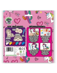 Splat Planet kūrybinis modelino rinkinys su mediniais Vienaragiais