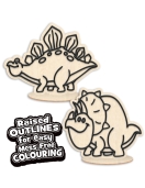 Splat Planet kūrybinis modelino rinkinys su mediniais Dinozaurais Splat Planet kūrybinis modelino rinkinys su mediniais Dinozaurais