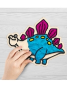 Splat Planet kūrybinis modelino rinkinys su mediniais Dinozaurais Splat Planet kūrybinis modelino rinkinys su mediniais Dinozaurais