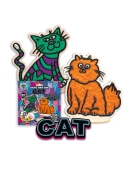 Splat Planet kūrybinis modelino rinkinys su medinėmis Katytėmis