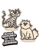 Splat Planet kūrybinis modelino rinkinys su medinėmis Katytėmis