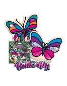 Splat Planet kūrybinis modelino rinkinys su mediniais Drugeliais