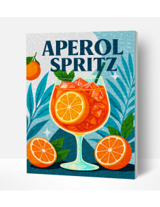 Splat Planet deimantinė dėlionė APEROL SPRITZ 30x40 cm