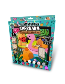 Splat Planet medinis 3D spalvinimo paveikslas, Kapibara