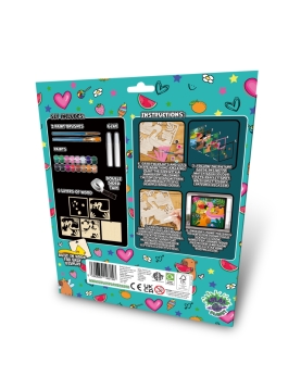 Splat Planet medinis 3D spalvinimo paveikslas, Kapibara