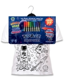 Splat Planet marškinėliai su flomasteriais, Kosmosas