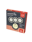 Svoora retro 3D akinių diskų papildymas A, 3 vnt. Svoora retro 3D akinių diskų papildymas A, 3 vnt.