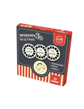 Svoora retro 3D akinių diskų papildymas A, 3 vnt.