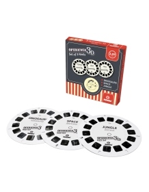 Svoora retro 3D akinių diskų papildymas A, 3 vnt.