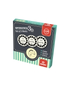 Svoora retro 3D akinių diskų papildymas B, 3 vnt.