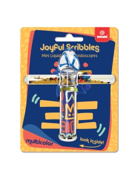 Svoora kaleidoskopas su tūbele, Margi raštai, 10 cm