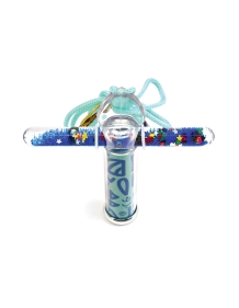 Svoora kaleidoskopas su tūbele, Mėlyni raštai, 10 cm
