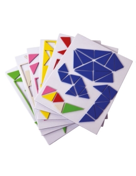 SEPP magnetinis žaidimas Trikampiai, 6 vaikams