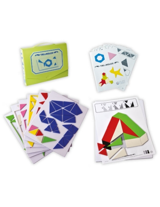 SEPP magnetinis žaidimas Trikampiai, 6 vaikams