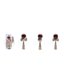 Kendama žaislas, medinis/raudonas Kendama žaislas, medinis/raudonas