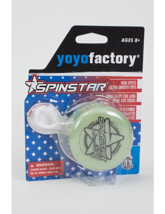 YoYo žaislas Spinstar-LED, šviečiantis YoYo žaislas Spinstar-LED, šviečiantis