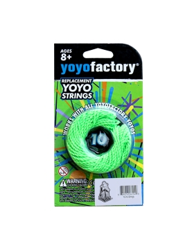 YoYo žaislo virvelė, žalios spalvos