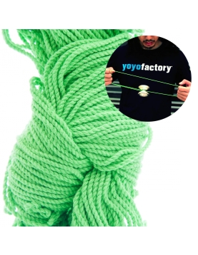 YoYo žaislo virvelė, žalios spalvos