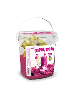 Red Castle modeliavimo smėlis, rožinis 500 g